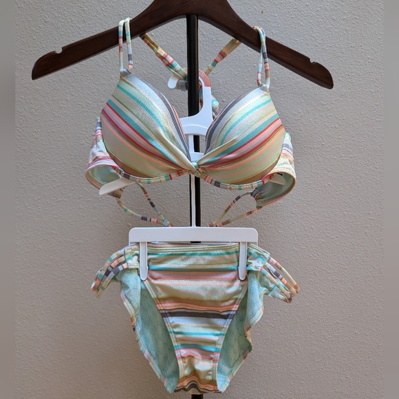 Victoria's Secret Swim Bikini 3 piece set - Picture 1 of 16